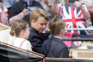 Trooping the Colour in London, UK.