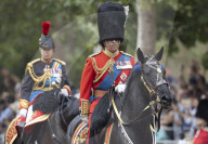 Trooping the Colour in London, UK.
