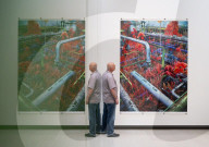 Dear Earth: Art and Hope in a Time of Crisis exhibition at the Hayward Gallery, Southbank, London, UK.