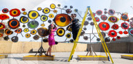 Dear Earth: Art and Hope in a Time of Crisis exhibition at the Hayward Gallery, Southbank, London, UK.