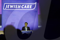 Prime Minister Rishi Sunak gives a speech at Jewish Care Dinner