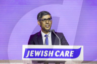 Prime Minister Rishi Sunak gives a speech at Jewish Care Dinner