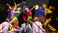 Dress rehearsal of Leonard Bernstein's Candide Welsh National Opera, Wales Millennium Centre, Cardiff, Wales.