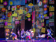 Dress rehearsal of Leonard Bernstein's Candide Welsh National Opera, Wales Millennium Centre, Cardiff, Wales.