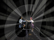Dress rehearsal of Leonard Bernstein's Candide Welsh National Opera, Wales Millennium Centre, Cardiff, Wales.