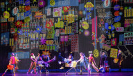 Dress rehearsal of Leonard Bernstein's Candide Welsh National Opera, Wales Millennium Centre, Cardiff, Wales.