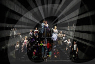 Dress rehearsal of Leonard Bernstein's Candide Welsh National Opera, Wales Millennium Centre, Cardiff, Wales.