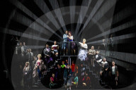 Dress rehearsal of Leonard Bernstein's Candide Welsh National Opera, Wales Millennium Centre, Cardiff, Wales.