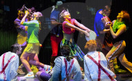 Dress rehearsal of Leonard Bernstein's Candide Welsh National Opera, Wales Millennium Centre, Cardiff, Wales.