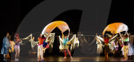 Dress rehearsal of Leonard Bernstein's Candide Welsh National Opera, Wales Millennium Centre, Cardiff, Wales.