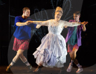 Dress rehearsal of Leonard Bernstein's Candide Welsh National Opera, Wales Millennium Centre, Cardiff, Wales.