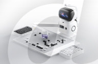 Board game-playing AI-equipped robot 
