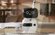 Board game-playing AI-equipped robot 
