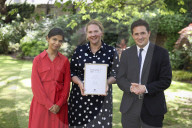 Johnny Mercer and Akshata Murty attend Armed Forces reception