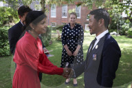 Johnny Mercer and Akshata Murty attend Armed Forces reception