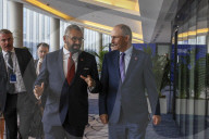 The Foreign Secretary James Cleverly attends the Ukraine Recovery Conference