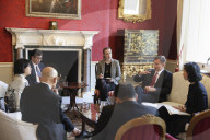 Chancellor Jeremy Hunt meets Indonesia's Sri Mulyani Indrawati