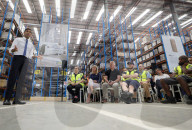 Prime Minister Rishi Sunak speaks at a PM Connect in IKEA