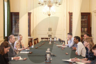 Prime Minister Rishi Sunak meets Amazon CEO Andy Jassy