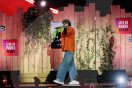 Jack Harlow performing at Global Citizen in Paris