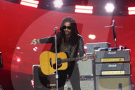 Lenny Kravitz performing at Global Citizen in Paris