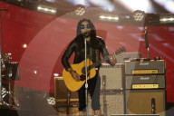 Lenny Kravitz performing at Global Citizen in Paris