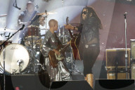 Lenny Kravitz performing at Global Citizen in Paris