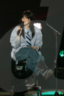 Billie Eilish Finneas performing at Global Citizen in Paris