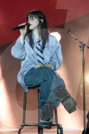 Billie Eilish Finneas performing at Global Citizen in Paris