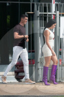 PEOPLE - Cristiano Ronaldo spaziert mit Georgina in Madrid (17.6)