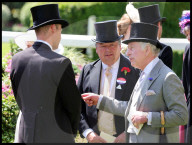 Royals attend the Royal Ascot Day Four races, Ascot, UK.