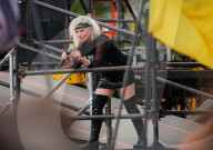 PEOPLE - Debbie Harry tritt mit "Blondie" tritt beim Glastonbury Festival auf