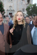 PEOPLE - Wieder zurück: Amber Heard begrüsst Fans am Taormina Film Festival
