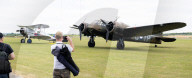 IWM Duxford's 1940s inspired Battle of Britain Air Show Duxford, Cambridgeshire, UK.