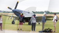 IWM Duxford's 1940s inspired Battle of Britain Air Show Duxford, Cambridgeshire, UK.