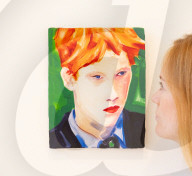 Phillips 20th Century to Now Auction at Phillips auction House, London, UK.