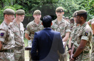 The Prime Minister Rishi Sunak Visits Wellington Barracks