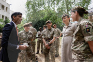 The Prime Minister Rishi Sunak Visits Wellington Barracks