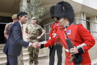 The Prime Minister Rishi Sunak Visits Wellington Barracks