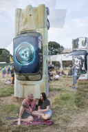 Streakers, heat seekers and all-star surprises: Saturday at Glastonbury 2023