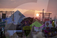 Streakers, heat seekers and all-star surprises: Saturday at Glastonbury 2023