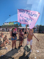 Streakers, heat seekers and all-star surprises: Saturday at Glastonbury 2023