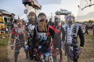 Streakers, heat seekers and all-star surprises: Saturday at Glastonbury 2023