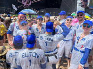 Streakers, heat seekers and all-star surprises: Saturday at Glastonbury 2023