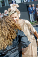 ROYALS - Königin Maxima der Niederlande an der Eröffnung des neuen Hauptsitzes von Qredits in Almelo