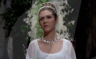 Carrie Fisher's Princess Leia dres sfails to sell at auction despite $1million bid.                                        