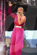 PEOPLE - Beatrice Egli beim Schlager Marathon im Rahmen des Open R Festivals 2023 in der Almased Arena in Uelzen