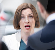 Guests of Sunday with Laura Kuenssberg at the BBC, Broadcasting House, London, UK. 