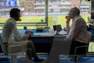 Prime Minister Rishi Sunak speaks to Test Match Special at Lord's