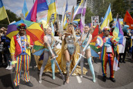 Pride in London parade 2023 in London, UK.